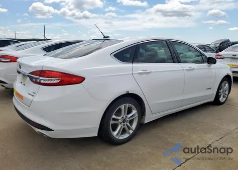 2018 Ford Fusion Se Hybrid z USA, uszkodzony, nr VIN 3FA6P0LU0JR118593